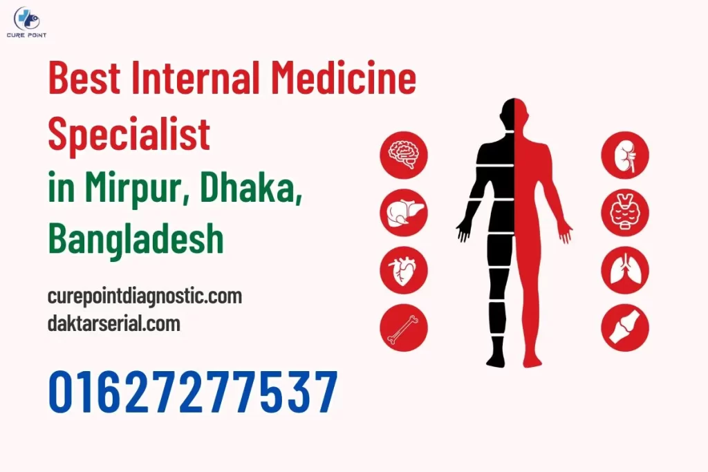 Best Internal Medicine Specialist in Mirpur - Cure Point