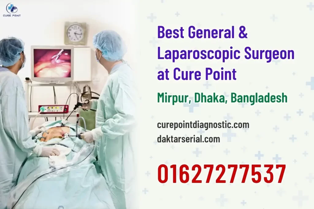 Best General & Laparoscopic Surgeon at Cure Point - Dr. Mohammad Abdullah Al Mamun