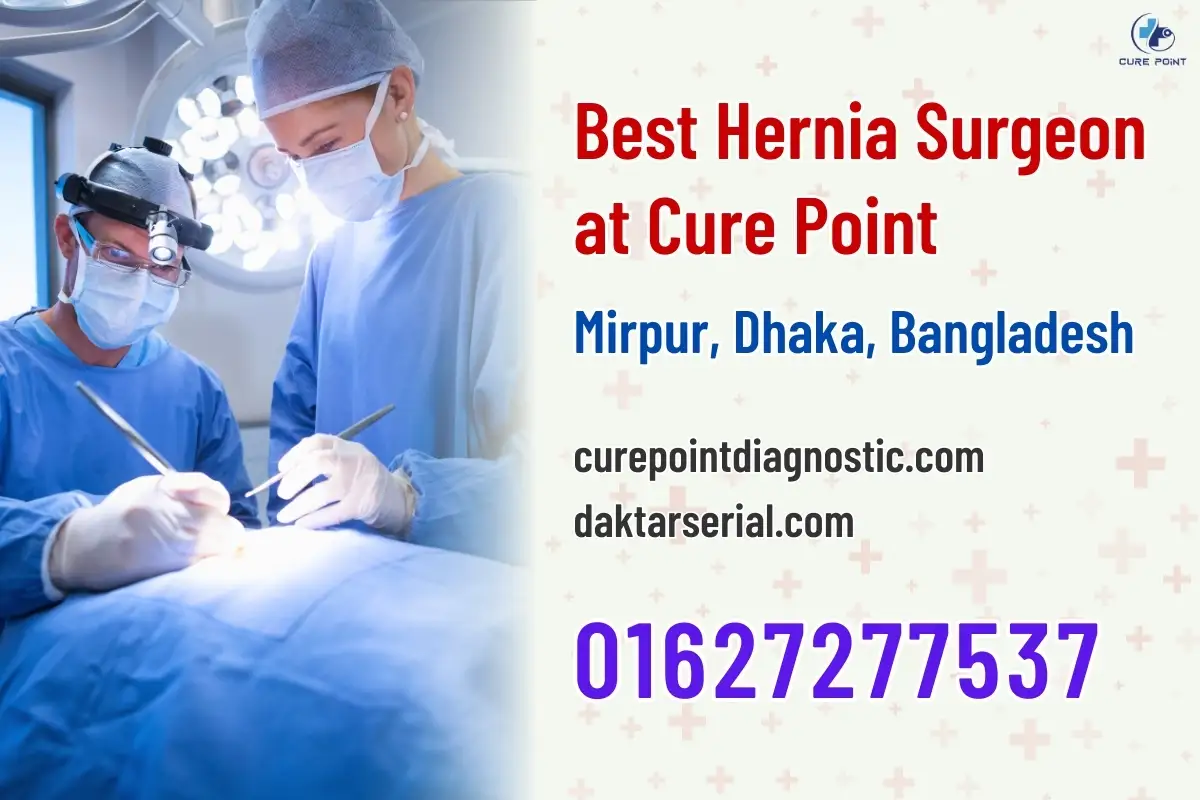 Meet the Best Hernia Surgeon at Cure Point, Mirpur, Dhaka