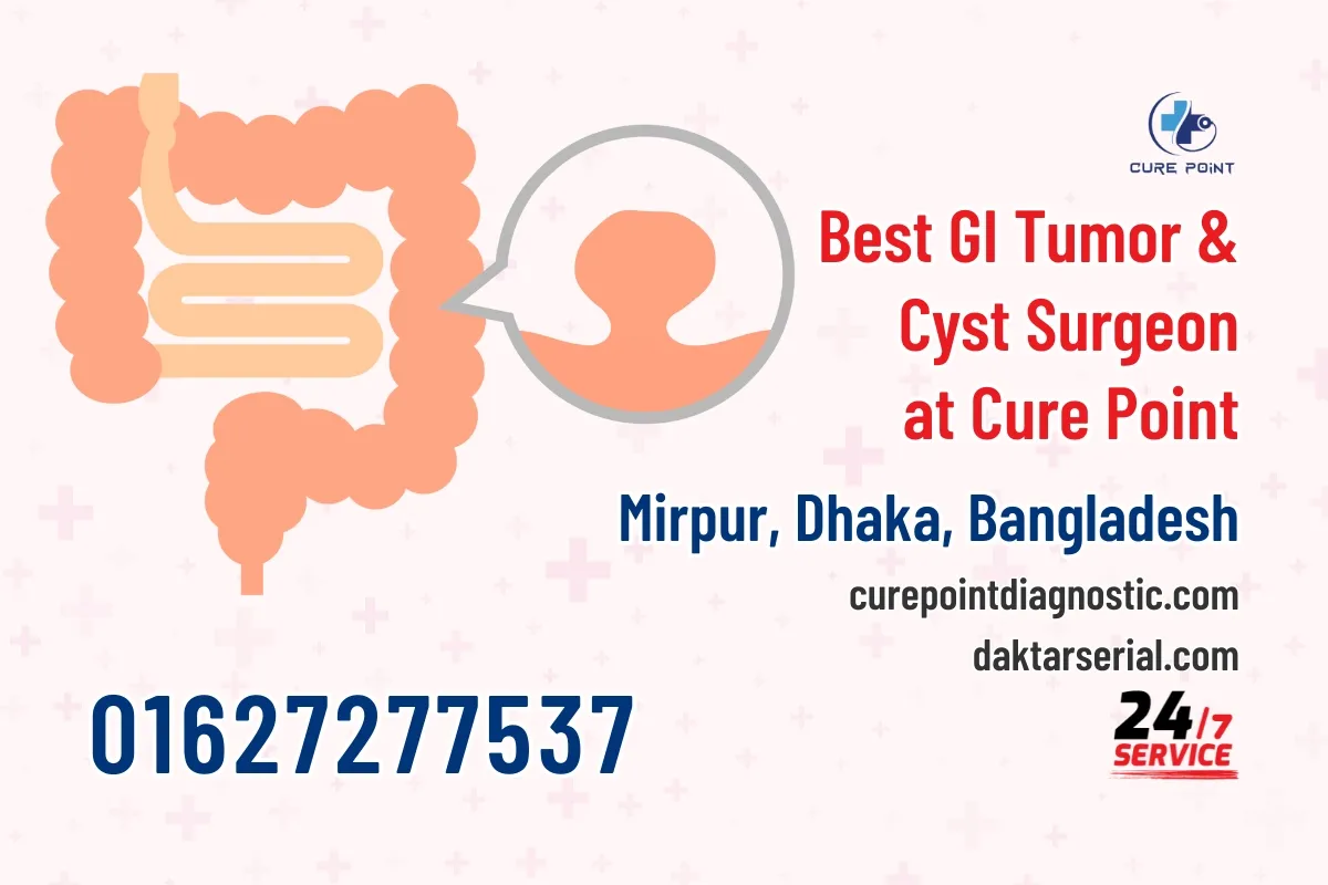Consult the Best GI Tumor & Cyst Surgeon at Cure Point