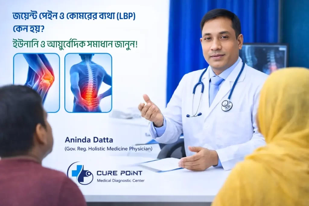 Joint Pain & Low Back Pain (LBP)- Causes, Symptoms & Unani-Ayurvedic Treatment - Aninda Datta - Govt. Reg. Holistic Medicine Physician